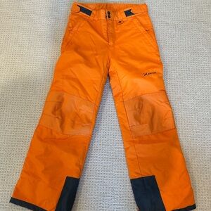 Arctix Kids Bright Orange Snow Pants Size L / 14-16
